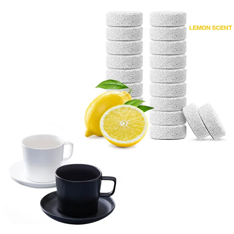 Kitchen Appliances Packages - เครื่องชงกาแฟทําความสะอาดแท็บเล็ตเม็ดฟู่ตะกรันตัวแทนทําความสะอาดอเนกประสงค์เครื่องมือทําความสะอาดบ้านอุปกรณ์ครัว