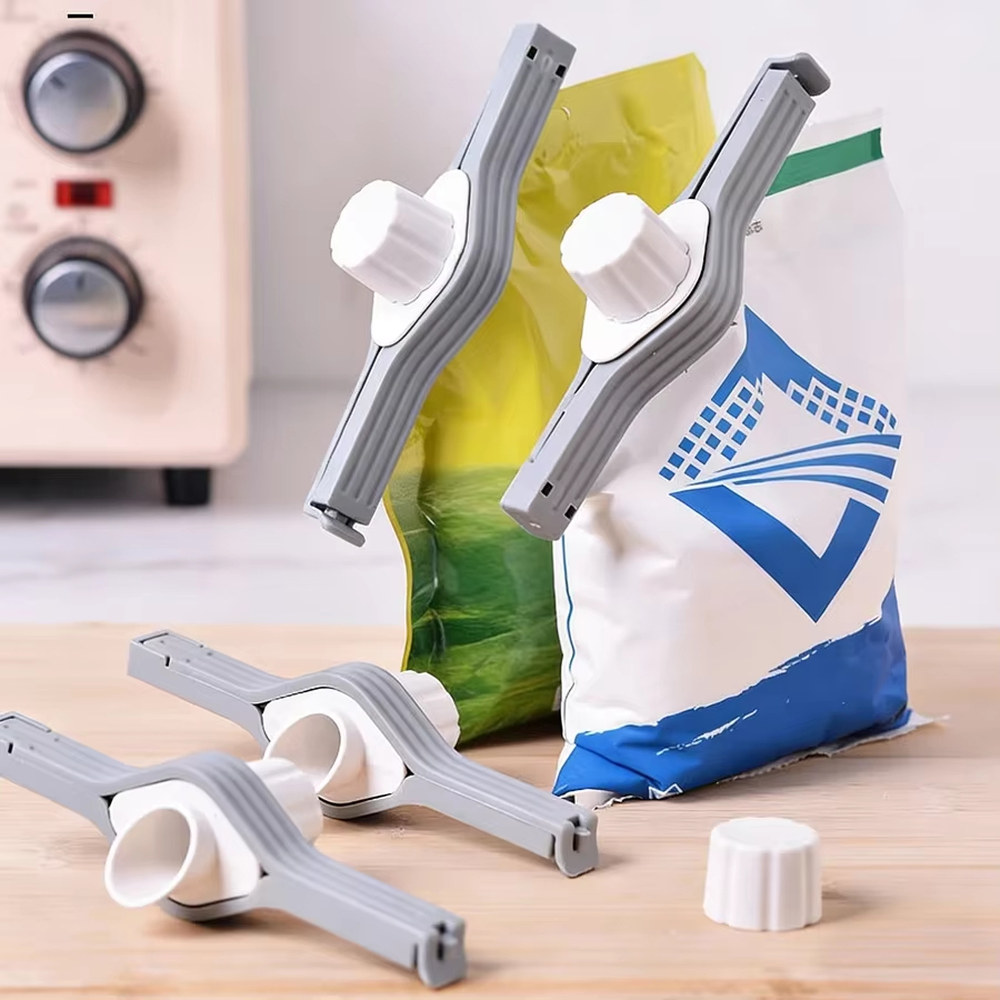 Kitchen Appliances Packages - คลิปปิดผนึกครัว ฝาปิดแบบเกลียว อุปกรณ์ถนอมอาหาร เกลือ ของว่าง อุปกรณ์เสริม