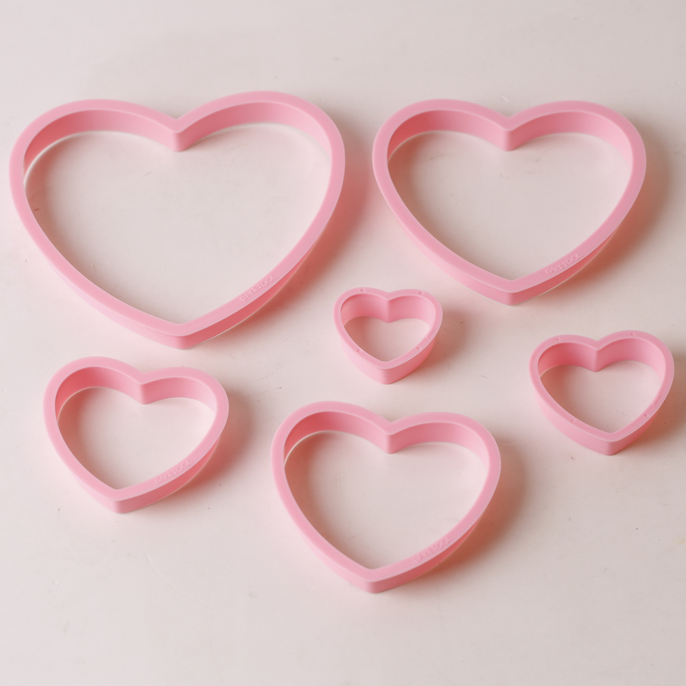 1 ชุด/3 ชุดหัวใจสีชมพู Star ดอ - Kitchen Appliances For Baking บทวิจารณ์และราคา