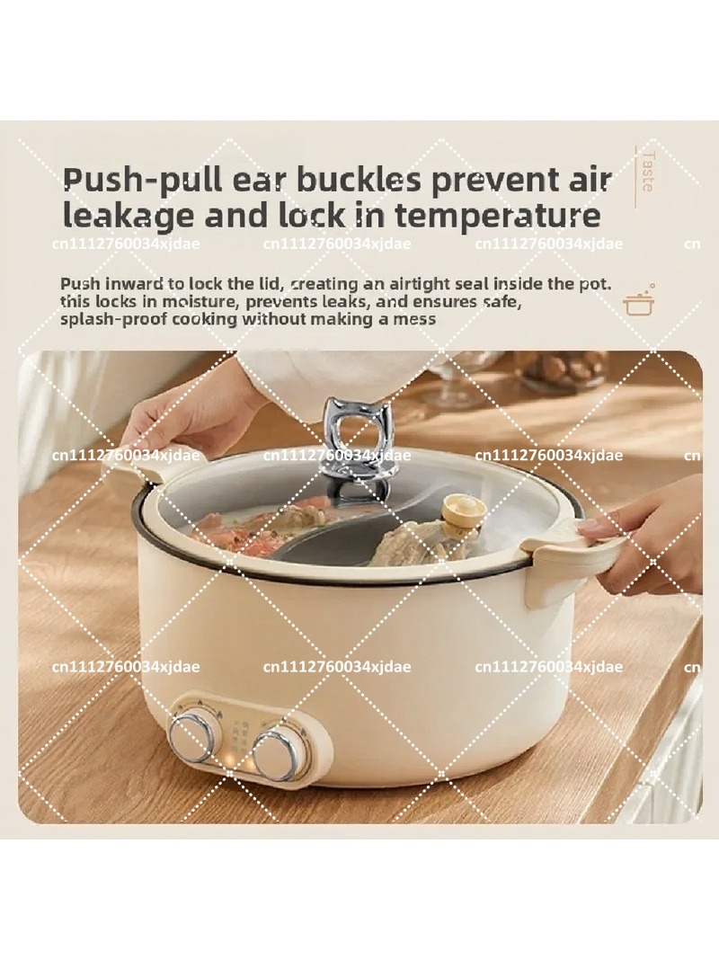 หม้อไฟฟ้าสองชั้น 6 ลิตร 8 ลิตร - Kitchen Appliances Large บทวิจารณ์และราคา