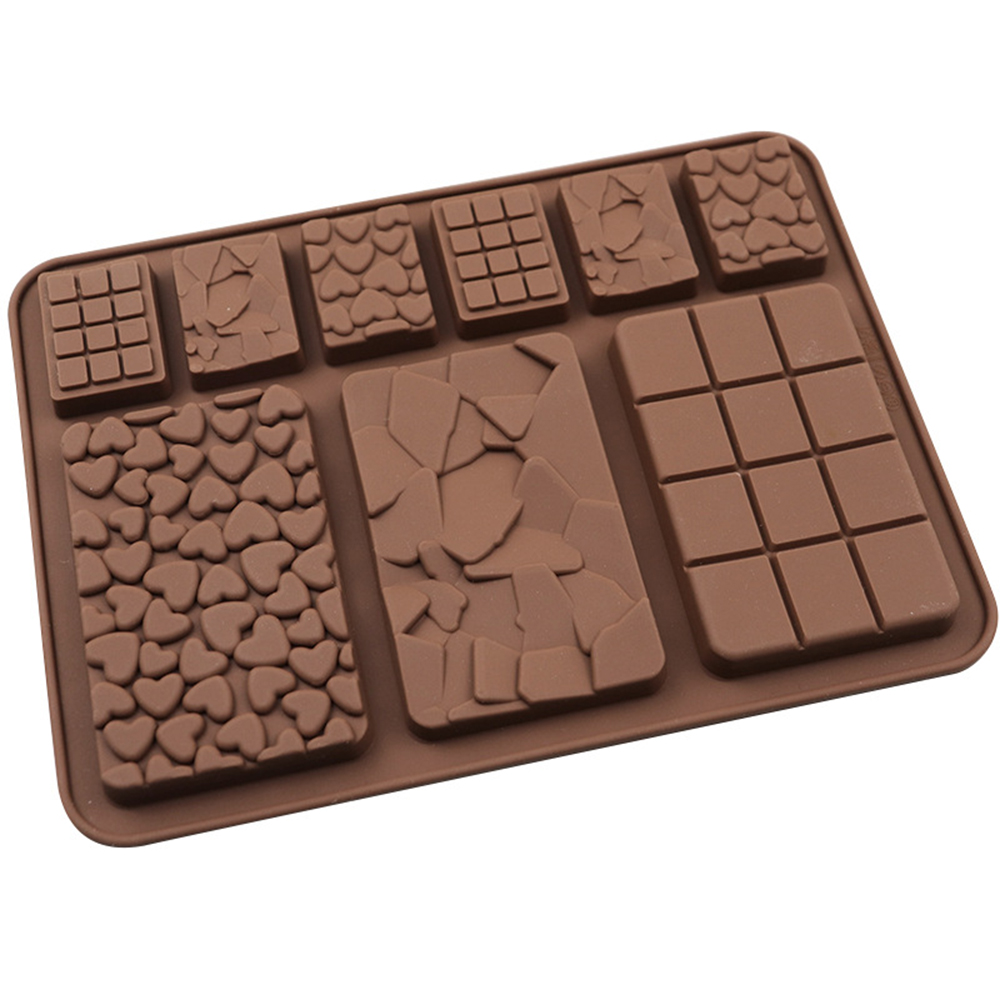 9-Cavityช็อกโกแลตซิลิโคนแม่พิม - Kitchen Appliances For Baking บทวิจารณ์และราคา