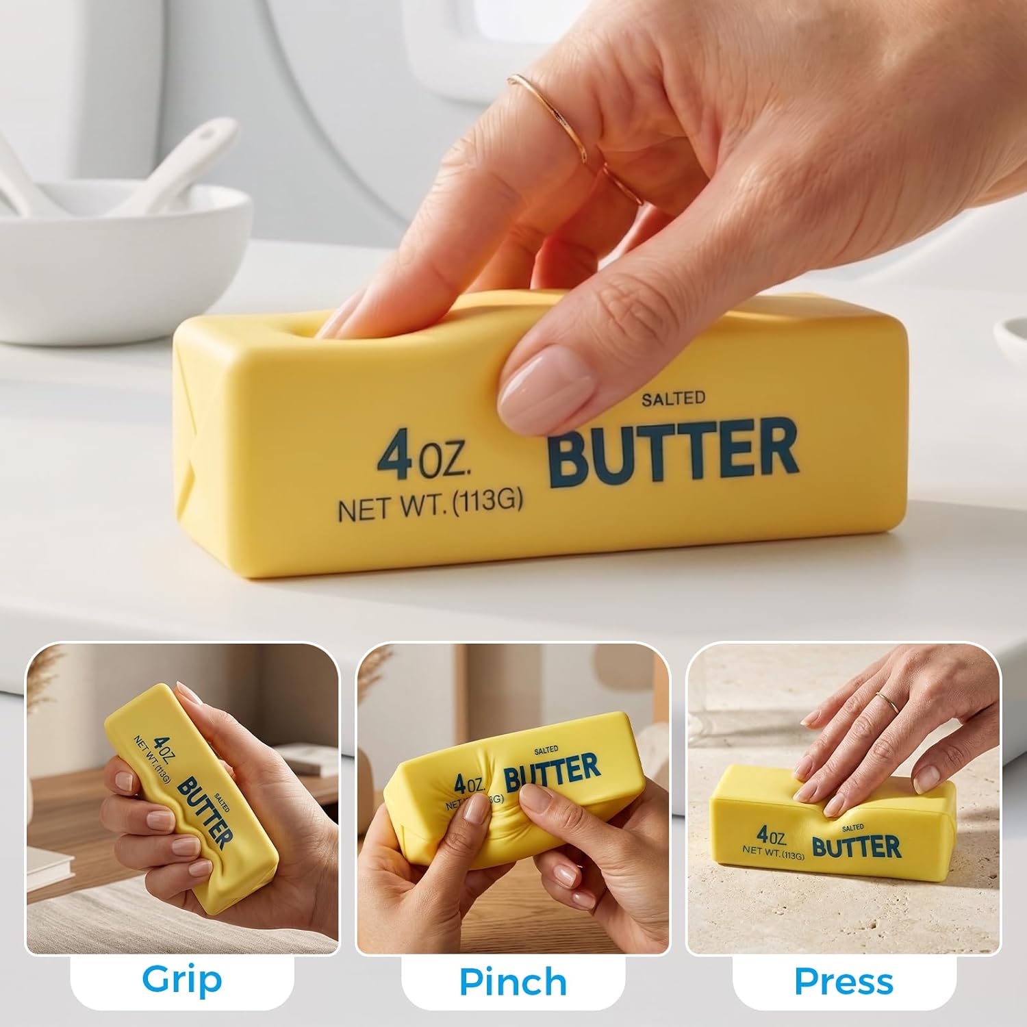แท่งบัตเตอร์ซิลิโคนนุ่มแบบใหม่ - Kitchen Appliances Gift บทวิจารณ์และราคา