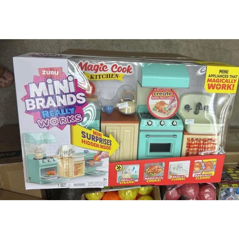 ซูรู มินิแบรนด์ ชุดครัวมหัศจรร - Kitchen Appliances Gift บทวิจารณ์และราคา